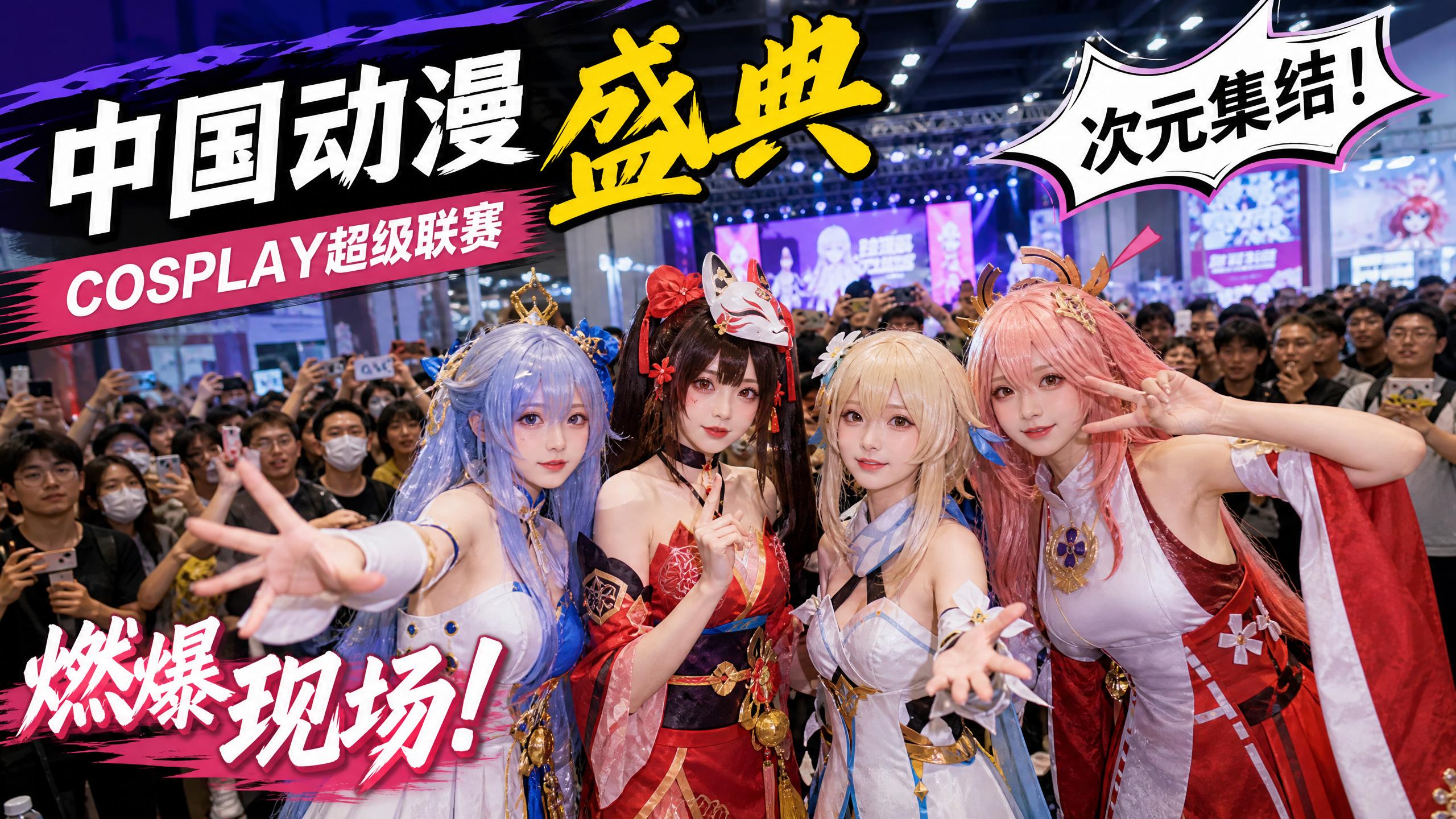 抖阴动漫cosplay视频-二次元盛典现场